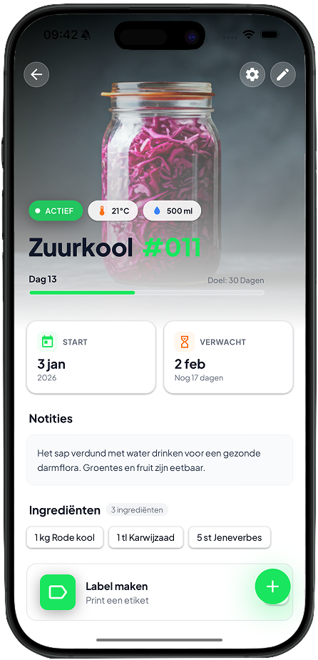 Fermenteer Mij - Recepten